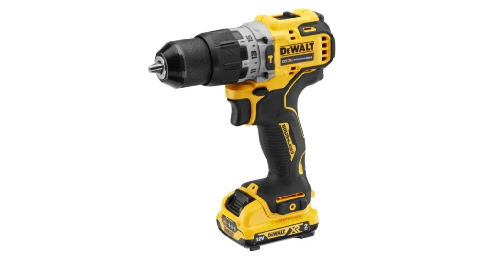 Značkový DeWalt Aku bezuhlíková příklepová vrtačka 12 V / 2.0 Ah DCD706D2