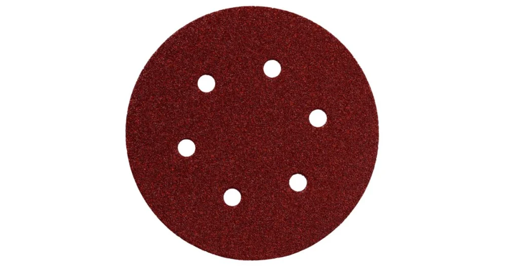 Značkový METABO Samolepící brusný papír (25 ks) 150 mm P60, dřevo a kov, SXE 624020000
