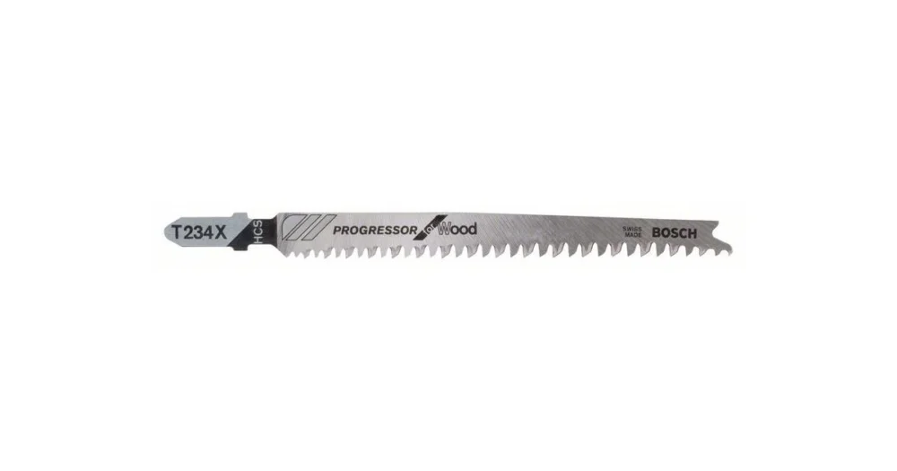 Značkový BOSCH Pilový plátek do kmitací pily T 234 X Progressor for Wood (5 ks) 2608633528