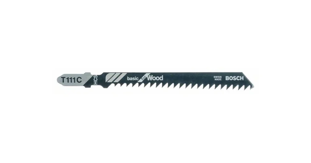 Značkový BOSCH Pilový plátek do kmitací pily T 111 C Basic for Wood (5 ks) 2608630033