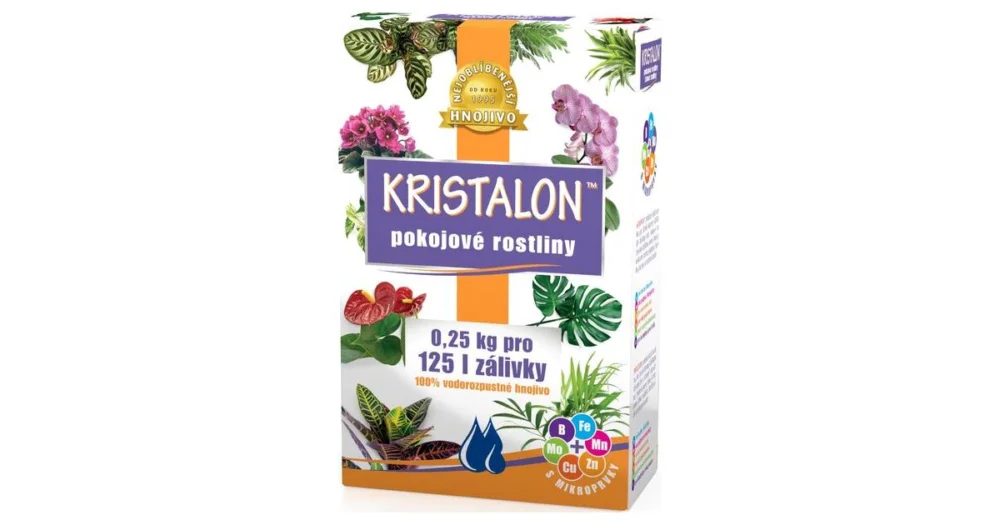 AGRO Kristalon pro pokojové rostliny 0,25 kg Kup Teď