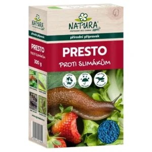 AGRO NATURA PRESTO Přírodní přípravek na slimáky a plzáky 300 g Akční Nabídka