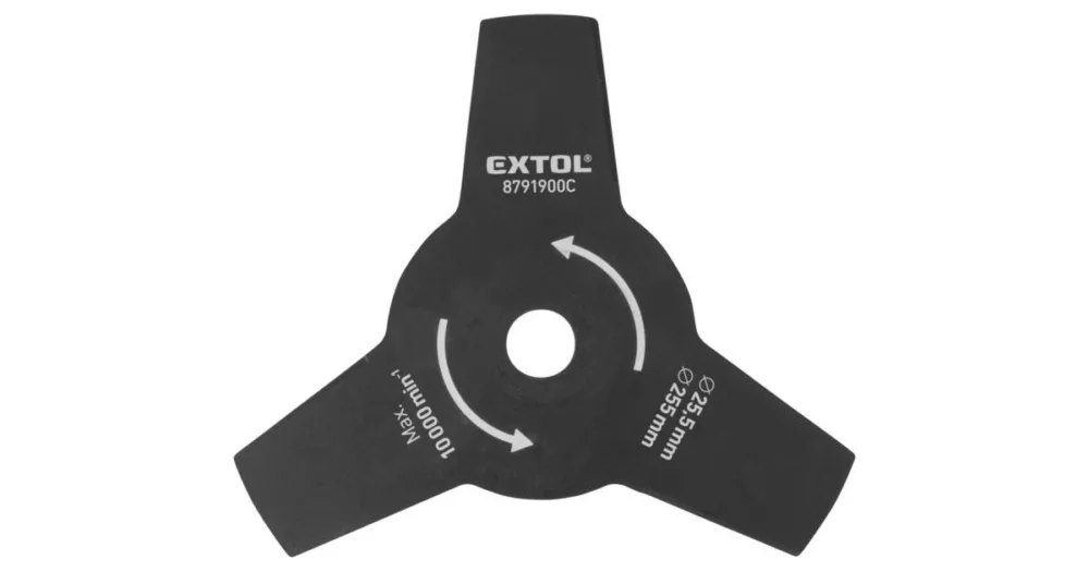 Značkový EXTOL Nůž žací 3zubý, 2ks 8791900C