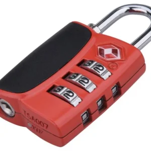 Značkový EXTOL zámek kombinační TSA s trojmístným kódem, 61 x 32x tl.14 mm 8857301
