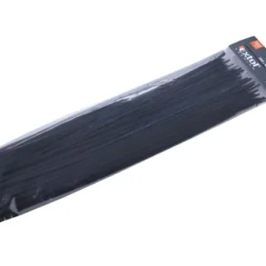 Akce EXTOL pásky stahovací na kabely černé, 380 x 4,8 mm, 100ks, nylon PA66 8856164