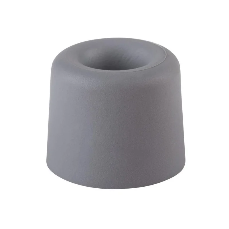 Vrácení Zdarma Dveřní zarážka, průměr 29,5x25mm, k našroubování, šedá