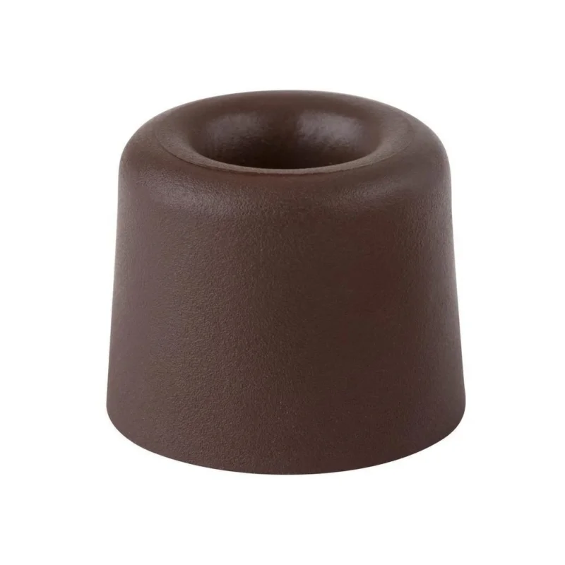 Dveřní zarážka, průměr 29,5x25mm, k našroubování, hnědá Oblíbený