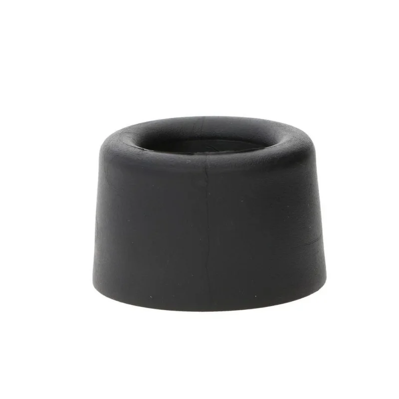 Nová Kolekce Dveřní zarážka, průměr 40x25mm, k našroubování, černá