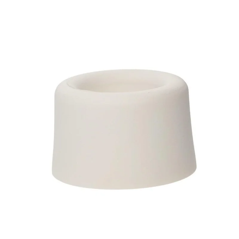 Pouze Dnes Dveřní zarážka, průměr 40x25mm, k našroubování, bílá