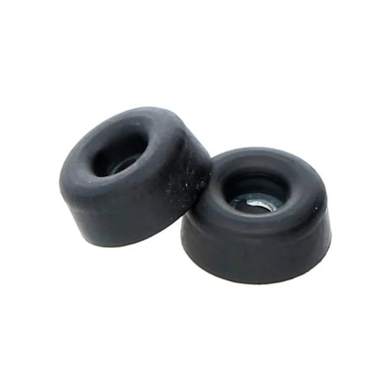 Dveřní zarážka, průměr 20x10mm, černá Speciální Cena
