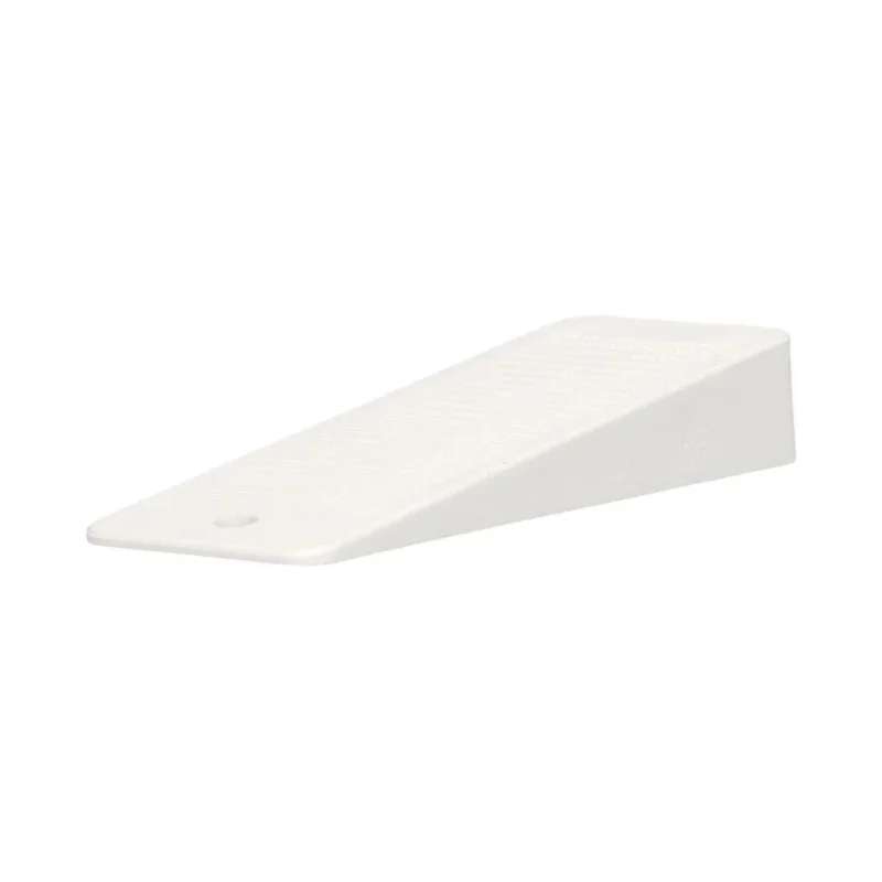 Akční Cena Dveřní klín 98x13x40mm, plast, bílý