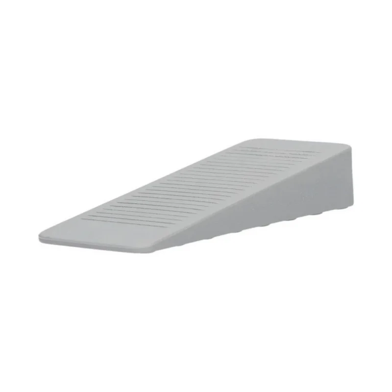 Dveřní klín 98x13x40mm, plast, šedý Novinka