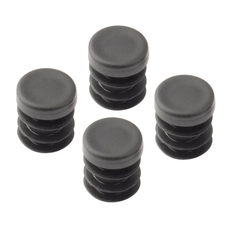 Značkový Zátka průměr 12mm, plast, černá, 4 ks