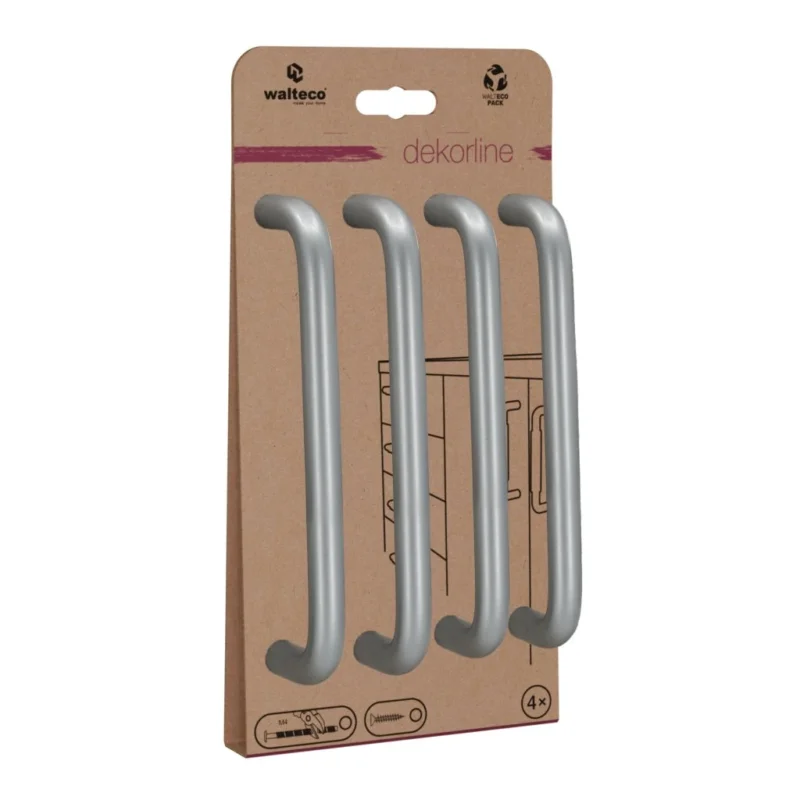 Značkový Set nábytkových úchytek Gissi rozteč 160mm, matný chrom, 4 ks