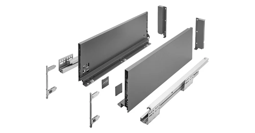 Značkový AXIS Pro 450mm antracit - vysoký C (výška 168 mm)