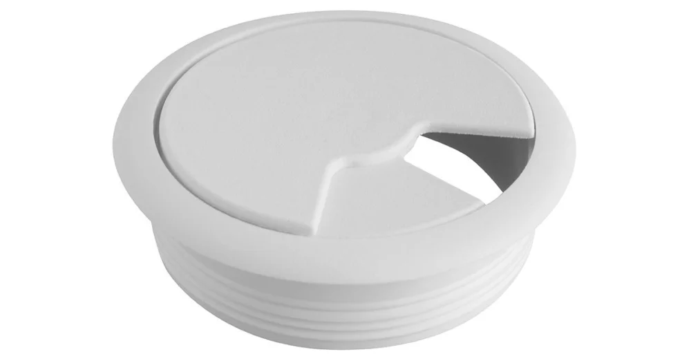 Značkový Průchodka kabelu pr.60mm - Bílá