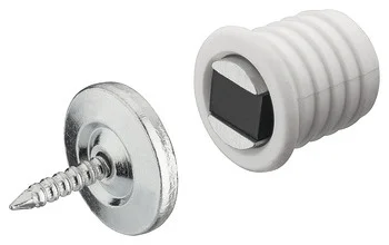 246.19.710 Magnetická záskočka, Přídržná síla 1,4 kg, pro otvor 12 mm Víkendová Akce