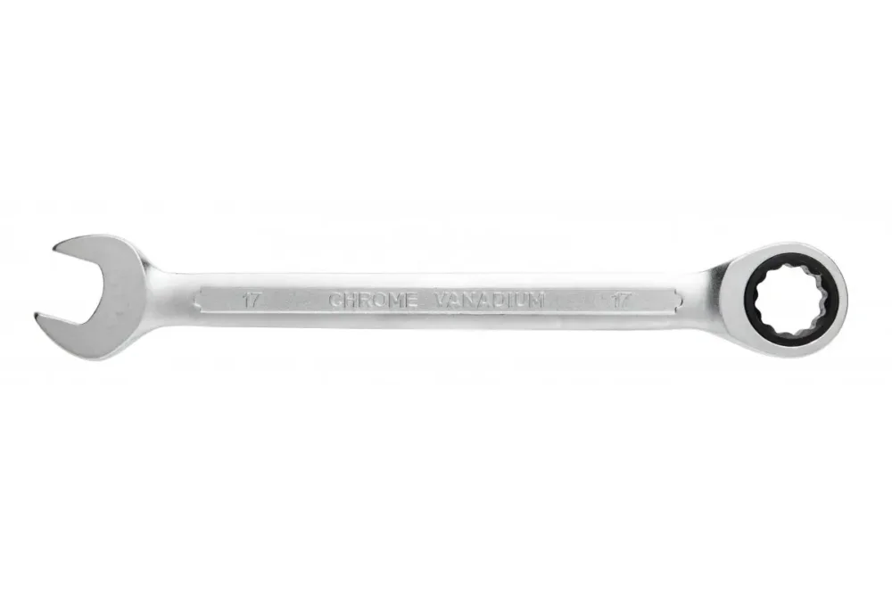 Značkový Očkoplochý klíč s ráčnou, ocelový CrV, 13 mm, 72T