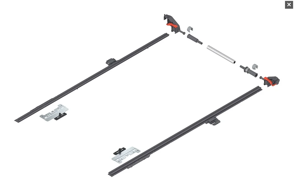 ZS4.650MU boční stabilizace MERIVOBOX, 450-650mm Doprava Zdarma
