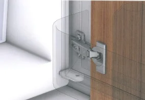 91K9550 Modul závěs pro dvířka u vestavěných ledniček Vysoce Kvalitní