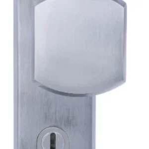 Zlevněný Südmetall Sicura Scarlet Steel, bezpečnostní kování Šedá ocel, klika / klika, 72 mm