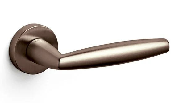 Značkový OLIVARI Aurelia Superfinish bronz satin, Bez rozety/otvoru pro klíč