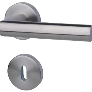 Značkový Südmetall Erika-R, nerez, požární Klika/koule - levá, Moderní design