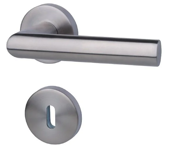 Značkový Südmetall Erika-R, nerez, požární Klika/koule - levá, Moderní design