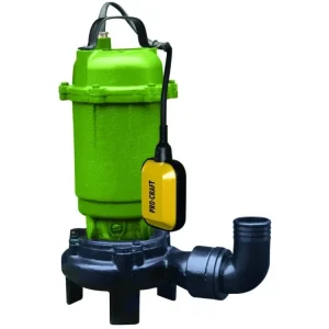 Značkový PROCRAFT PN23 Kalové čerpadlo s řezacím nožem do studny a do septiku 750W s plovákem