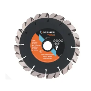 Akce BERNER 125MM Diamantový řezný kotouč pro drážkovací frézku SPECIALline Premium