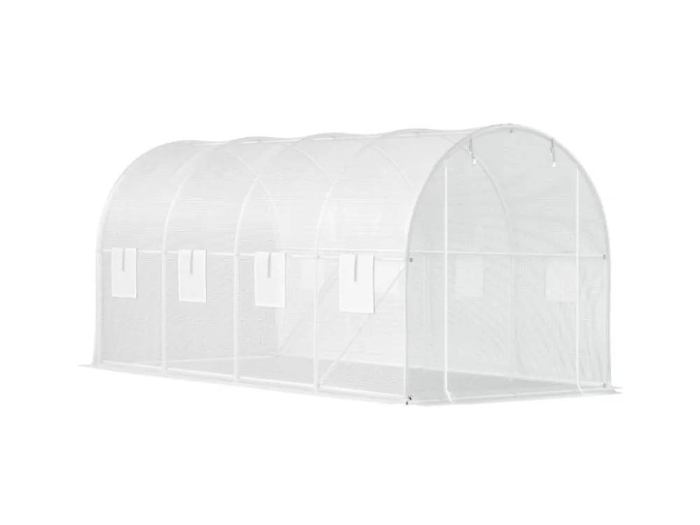 Zlevněný Zahradní fóliovník 2,5x4m VESPAGARDEN extra silný - bílý
