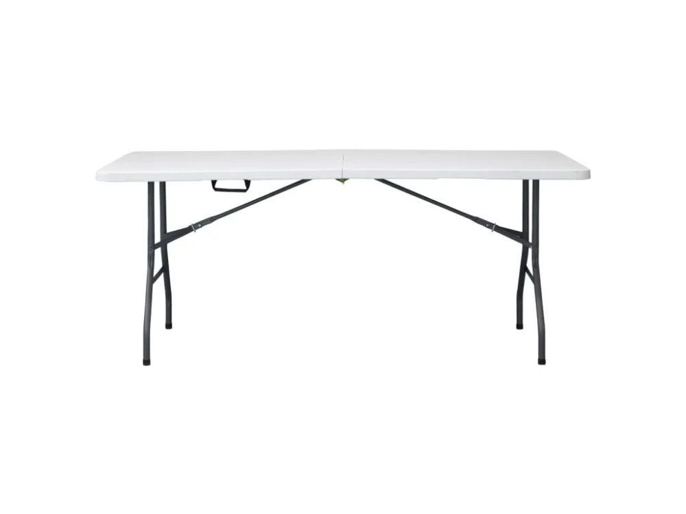 Značkový Skládací stůl campingový bílý 180 x 70 cm