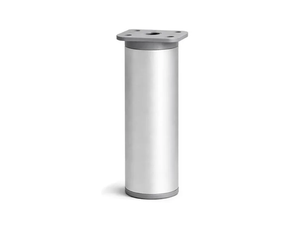 Značkový ALU nožka kulatá NAL-K HLINÍK 150mm