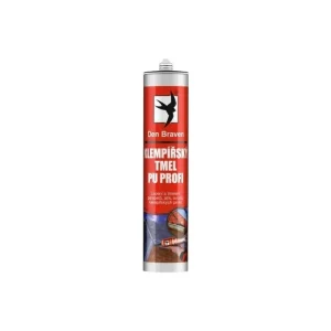 Značkový Klempířský tmel PU PROFI šedý 300 ml Den Braven